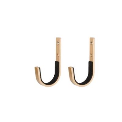 STRONGHOLD STEEL HOOKS BRASS COLOR 2 PER PACK