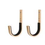 STRONGHOLD STEEL HOOKS BRASS COLOR 2 PER PACK