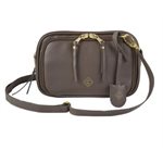 GWG TOMBOY CLUTCH SMALL CONCEALED CARRY PURSE, ESPRESSO