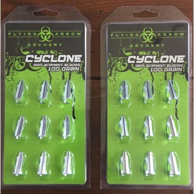 (Cyclone Broadhead replacement blade pack)