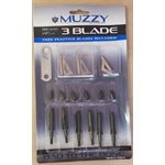 "Muzzy 100 Grain 3-Blade  1 3 / 16"" Cut (6 pack)"