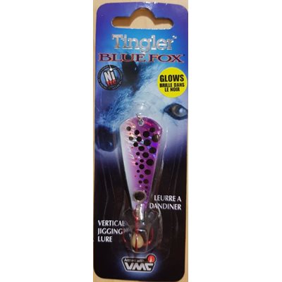 Tingler Spoon 2" 3 / 8 Frozen Glow Frog