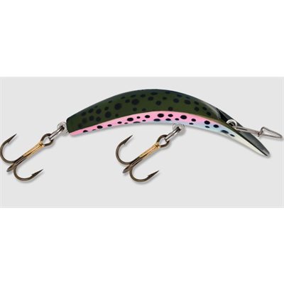 "Kwikfish K9X (Non-Rattle) 2-3 / 4"" Rainbow Trout"