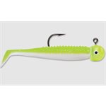 Boot Tail Jig 1 / 16  Chartreuse Pearl