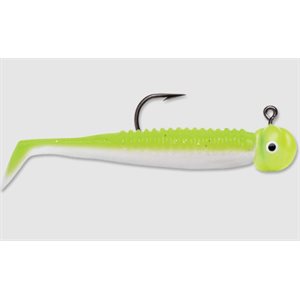 Boot Tail Jig 1 / 16 Chartreuse Pearl