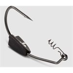 Heavy Duty Weighted Swimbait Hook 1 / 8 Black Nickel #4 / 0