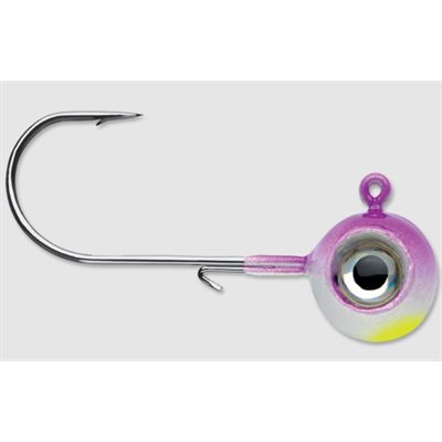 Neon Moon Eye Jig 3 / 8 Purple Albino