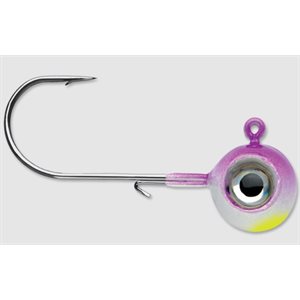 Neon Moon Eye Jig 3 / 8 Purple Albino