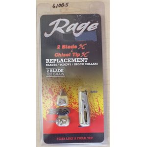 Rage 2 blade Replacement Packs for SC Technology (COC & Chis