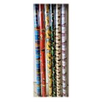 36PC FLY FISHING WRAPPING PAPER DISPLAY