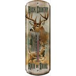 Tin Thermometer - Buck Country