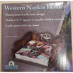 WESTERN LOOK NAPKIN HOLDER