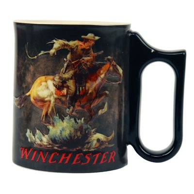 Ceramic Mug 3D 15oz - Winchester Horse / Rider