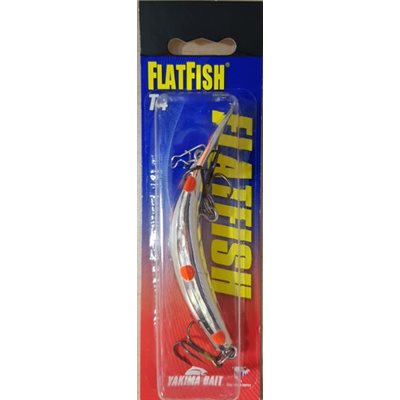 FLATFISHT-43-1 / 2" METALLIC SILVER CLOWN